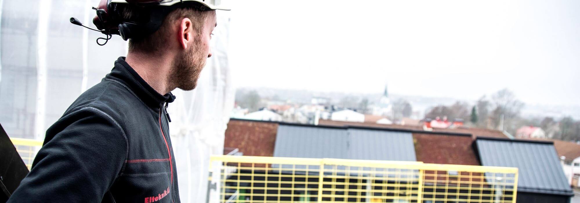 Solceller på Gotland installerade av Slite El en del av Elkedjan